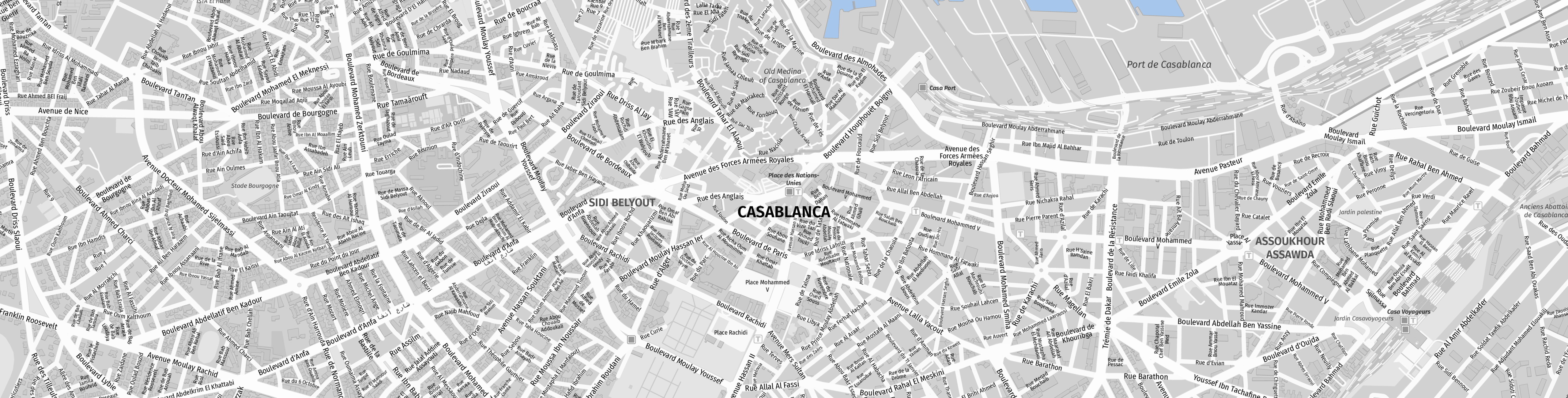 Plan de Casablanca